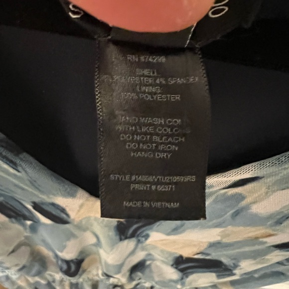 Enfocus Studio Midi V-Neck Sleeveless Dress - Picture 6 of 6